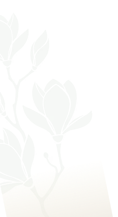 Flower decoration bottom left